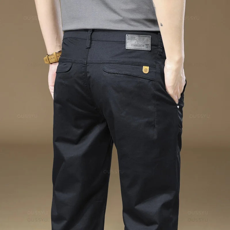 Calça Chino Masculina Rouffman FF55