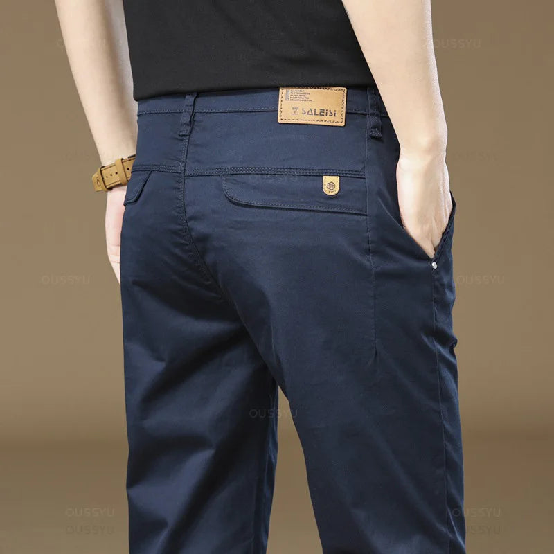 Calça Chino Masculina Rouffman FF55