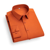 Camisa Social Masculina Rouffman Classic Laranja - Rouffman